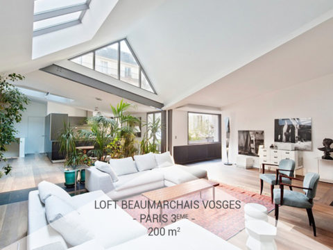 Loft Beaumarchais Vosges, Paris 03e